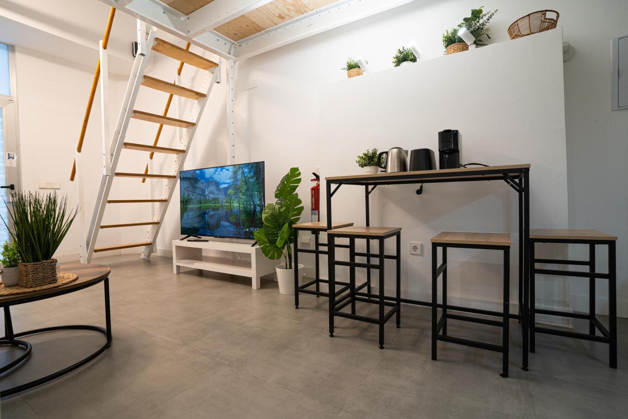 Loft A 10 Min Del Centro Historico De Madrid A Lejlighed Eksteriør billede